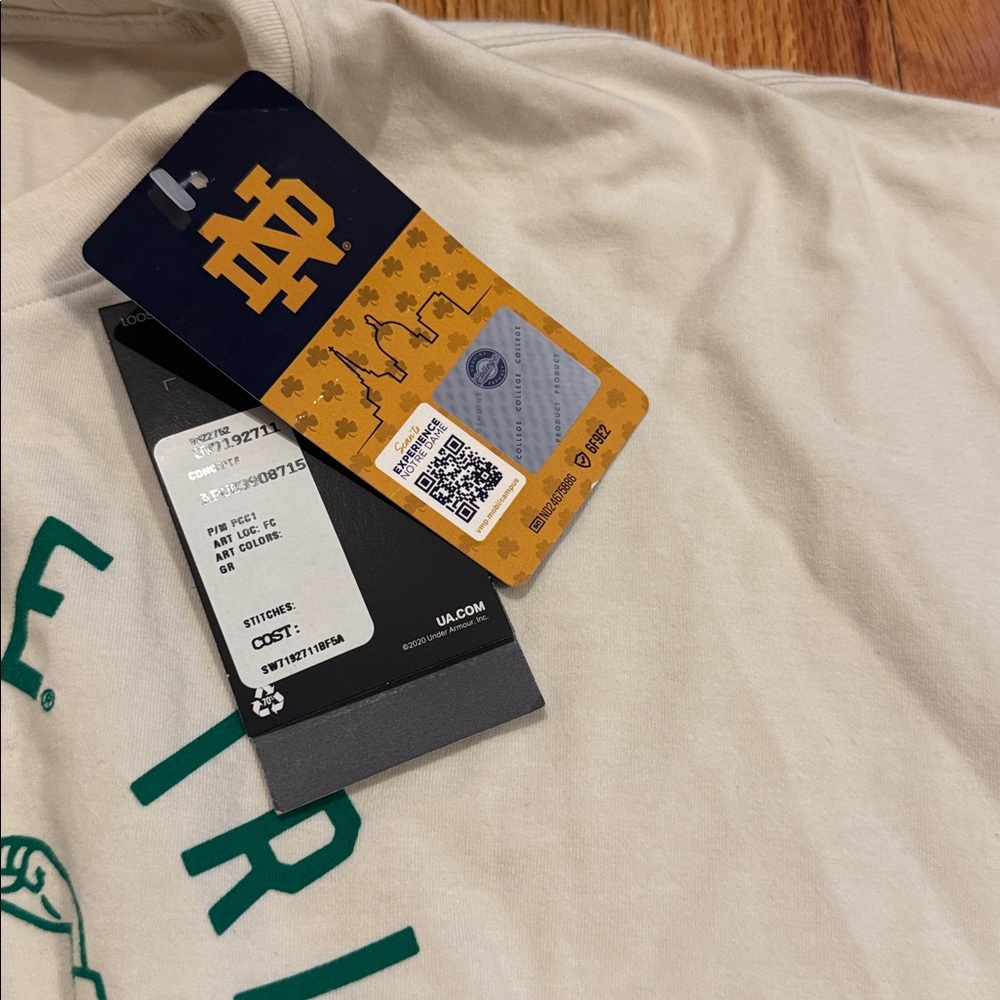 Under Armour Notre Dame Shirt - Picture 4 of 6